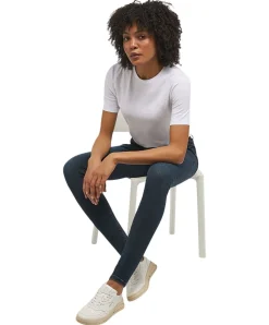 Mustang Georgia Jeans Skinny Fit in dunklem Blauschwarz