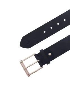 Mustang Gürtel aus Leder in schwarz mit Vintagecharakter