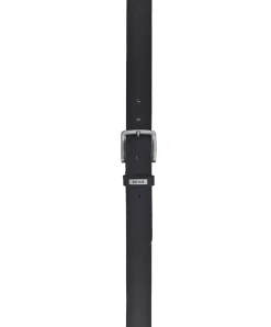Mustang Gürtel aus Leder mit Pullup-Effekt in Schwarz