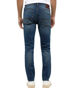 Mustang Herren Jeans Slim Fit Vegas im Used Look