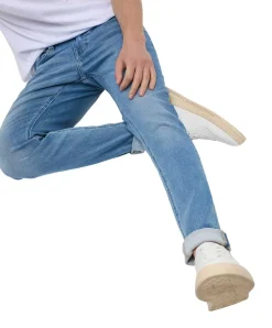Mustang Oregon Slim fit Jeans in hellblauer Waschung