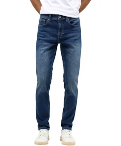 Mustang Orlando Slim Jeans im mittelblauer Waschung