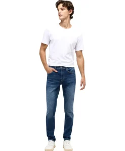 Mustang Orlando Slim Jeans im mittelblauer Waschung