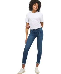 Mustang Shelby Skinny Jeans in mittleren Blauton
