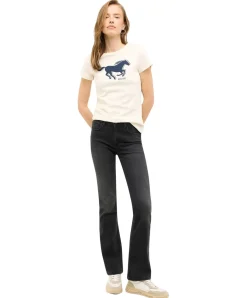 Mustang Shelby Slim Bootcut in Schwarz