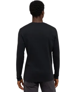 Mustang Shirt Arminto in Schwarz mit Langarm