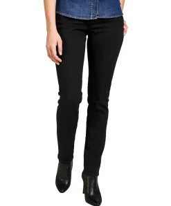Mustang Sissy Slim Jeans aus Schwarzem Denim