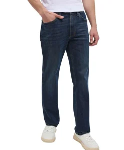 Mustang Tramper Straight Jeans in dunkler Waschung