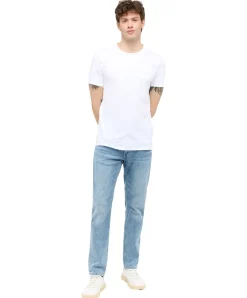 Mustang T-Shirt Allen 2er Pack in Weiß