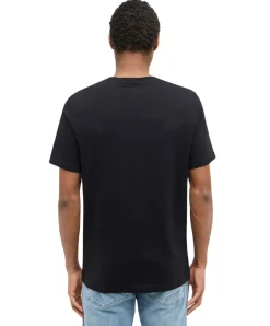 Mustang T-Shirt Print Austin in Schwarz