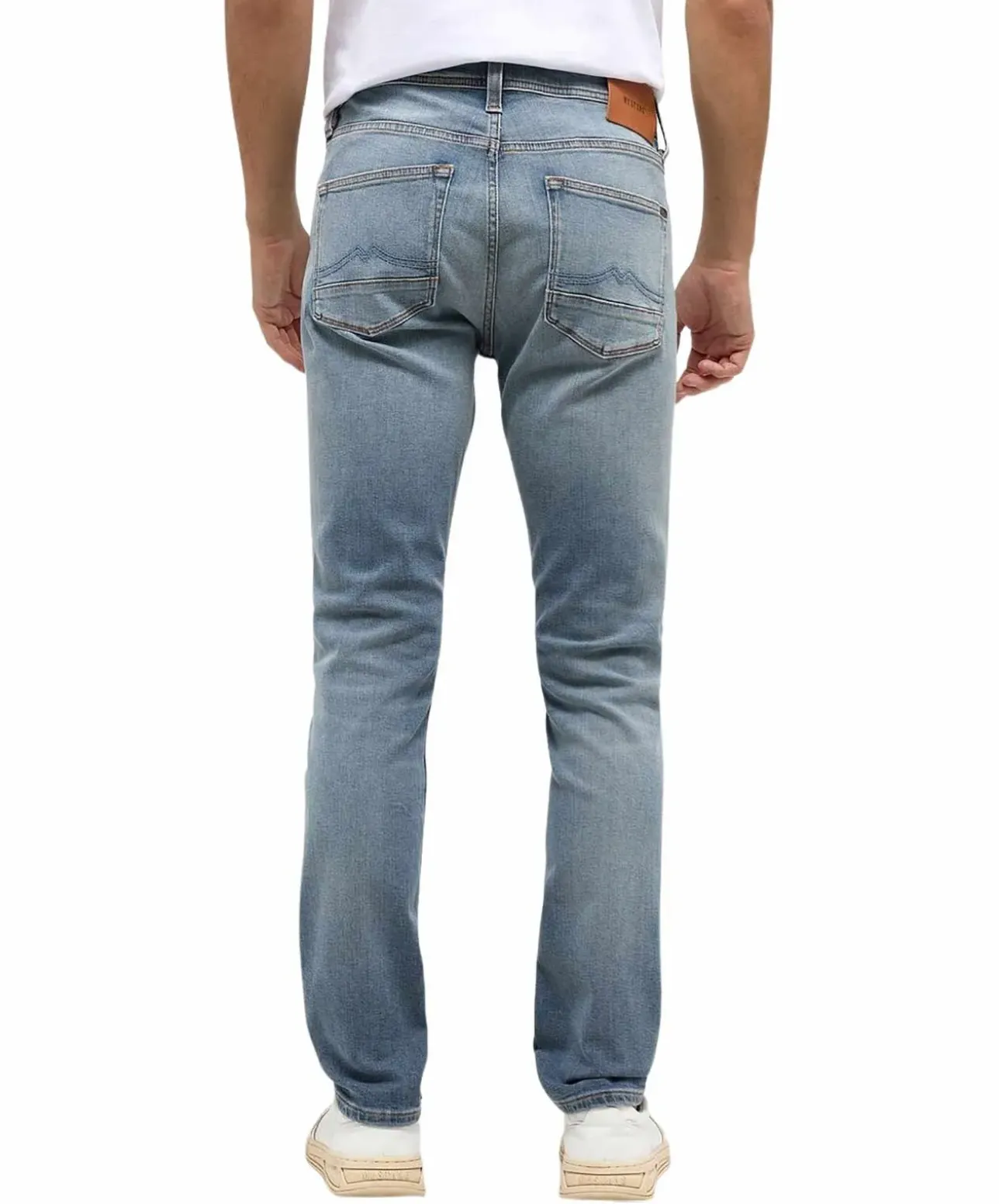 Mustang Vegas Jeans Slim Fit in hellblauer Waschung