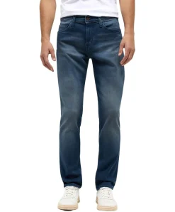 Mustang Vegas Jeans Slim Fit in mittelblauer Waschung