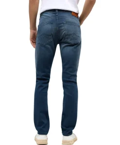 Mustang Vegas Jeans Slim Fit in mittelblauer Waschung