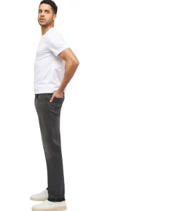 Mustang Washington Jeans in Schwarzer Waschung