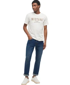 Mustang Washington Jeans Straight Fit im Used Look