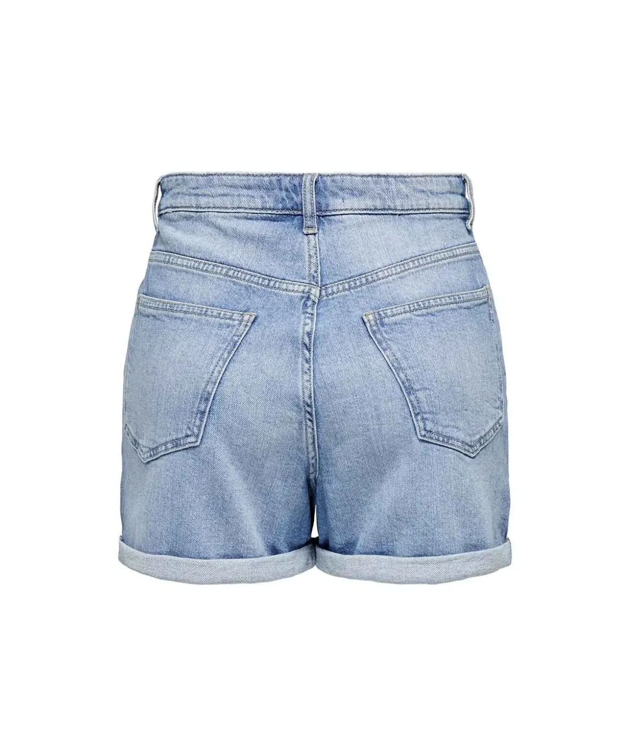 ONLY Jeansshorts Josephine in Hellblau im Bermuda-Stil
