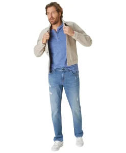 Paddocks Ben Jeans in Mittelblau mit mit Destroyed Effekten