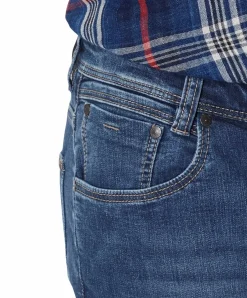 Paddocks Jeans Ben in mittelblau mit Regular Fit