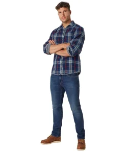 Paddocks Jeans Ben in mittelblau mit Regular Fit