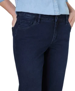 Paddocks Jeans Lara mit Straight Fit in Blue Black Waschung