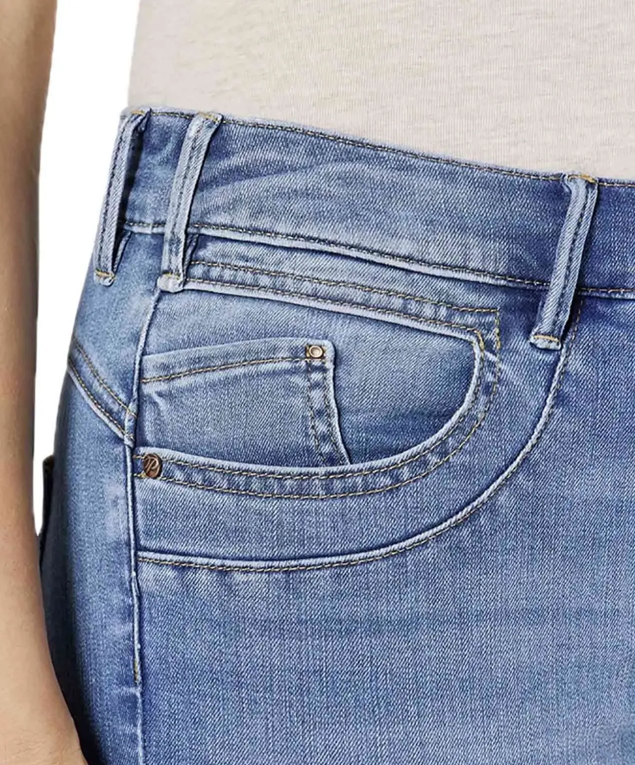 Paddock’s Jeans Skinny Fit Lucy aus hellem Stretch Denim