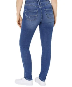Paddock’s Jeans Slim Fit Pat mit High Rise in Mittelblau