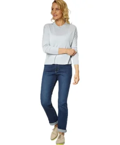 Paddocks Kate - Straight Leg Jeans in dunkler Used Optik