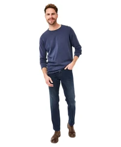 Paddocks Ranger Pipe Jeans in dunkelblauer Waschung