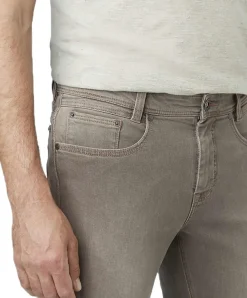 Paddocks Ranger Pipe Jeans hellbrauner Waschung