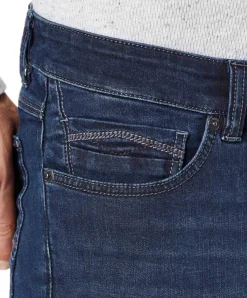 Paddocks Ranger Pipe Jeans in Blue Black Waschung