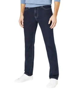 Paddock's Ranger Pipe Jeans in Dunkelblauer Waschung
