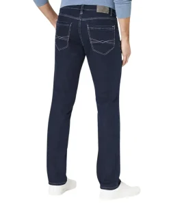 Paddock's Ranger Pipe Jeans in Dunkelblauer Waschung