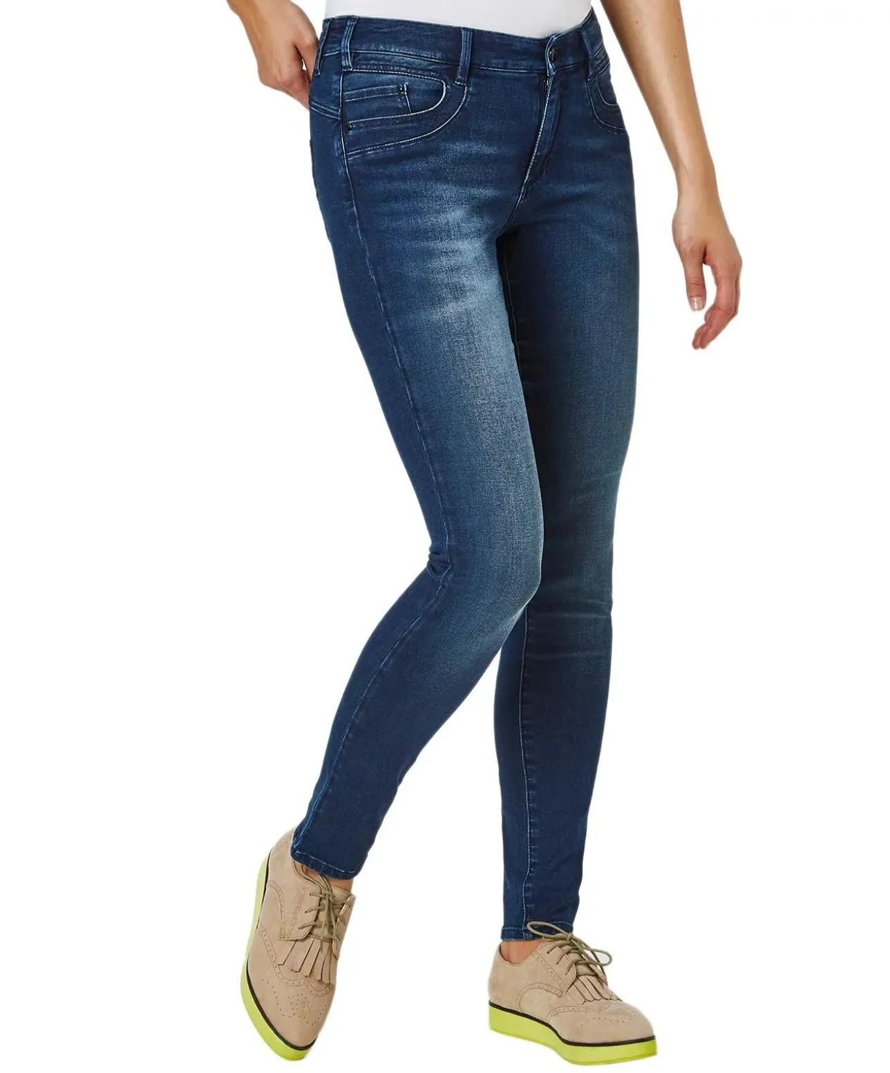 Paddock’s Skinny Jeans Lucy in Dunkelblau