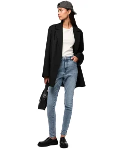 Pieces Dana Jeans Skinny Fit in Hellblau