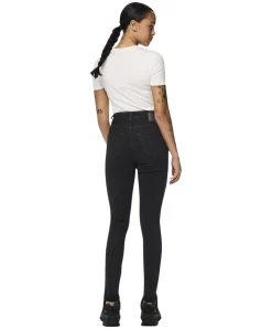 Pieces Dana Jeans Skinny Fit in Schwarz