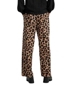 Pieces Hose Gurla mit Leo-Print
