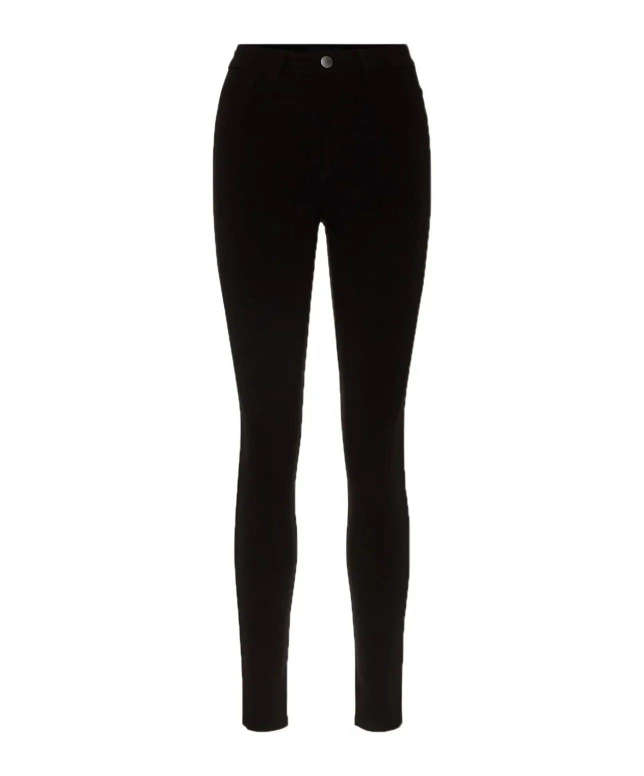 Pieces Jeggings mit hohe Taille in Schwarz
