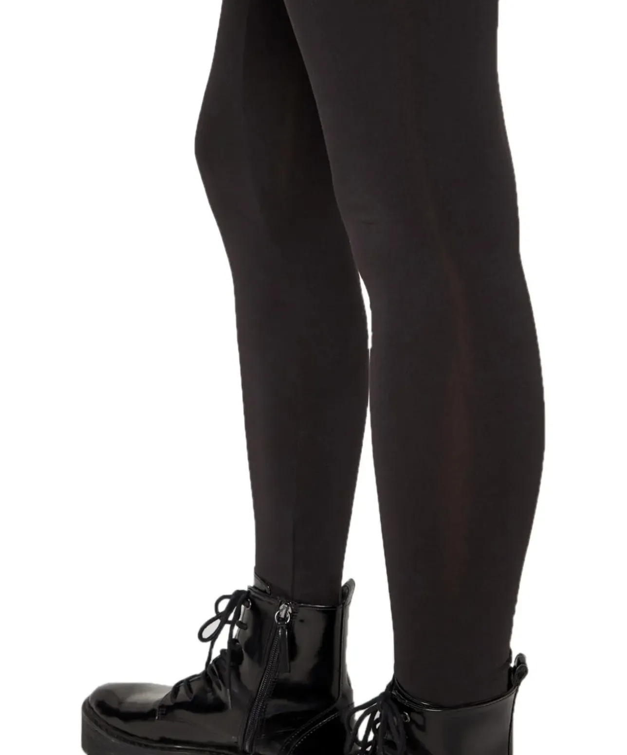 Pieces Leggings London in Schwarz