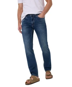 Pioneer Rando 1654 Jeans aus Megaflex in Mittelblau