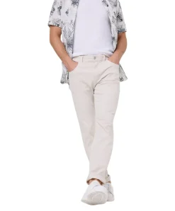 Pioneer Rando 1680 Megaflex Sommerjeans in Cremeweiß