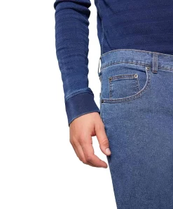Pioneer Ron Jeans Regular Fit in heller Stone-Waschung