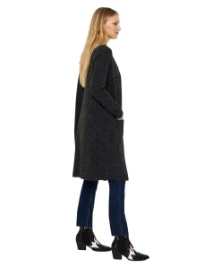 Vero Moda - schwarze Strickjacke Lang aus superweichem Material