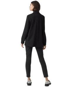 Vero Moda Blazer Livia Extra Lang in Schwarz