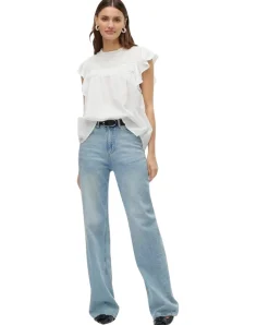 Vero Moda Blusenshirt Trine in Weiß