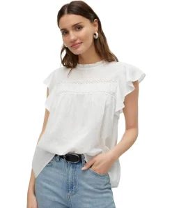 Vero Moda Blusenshirt Trine in Weiß