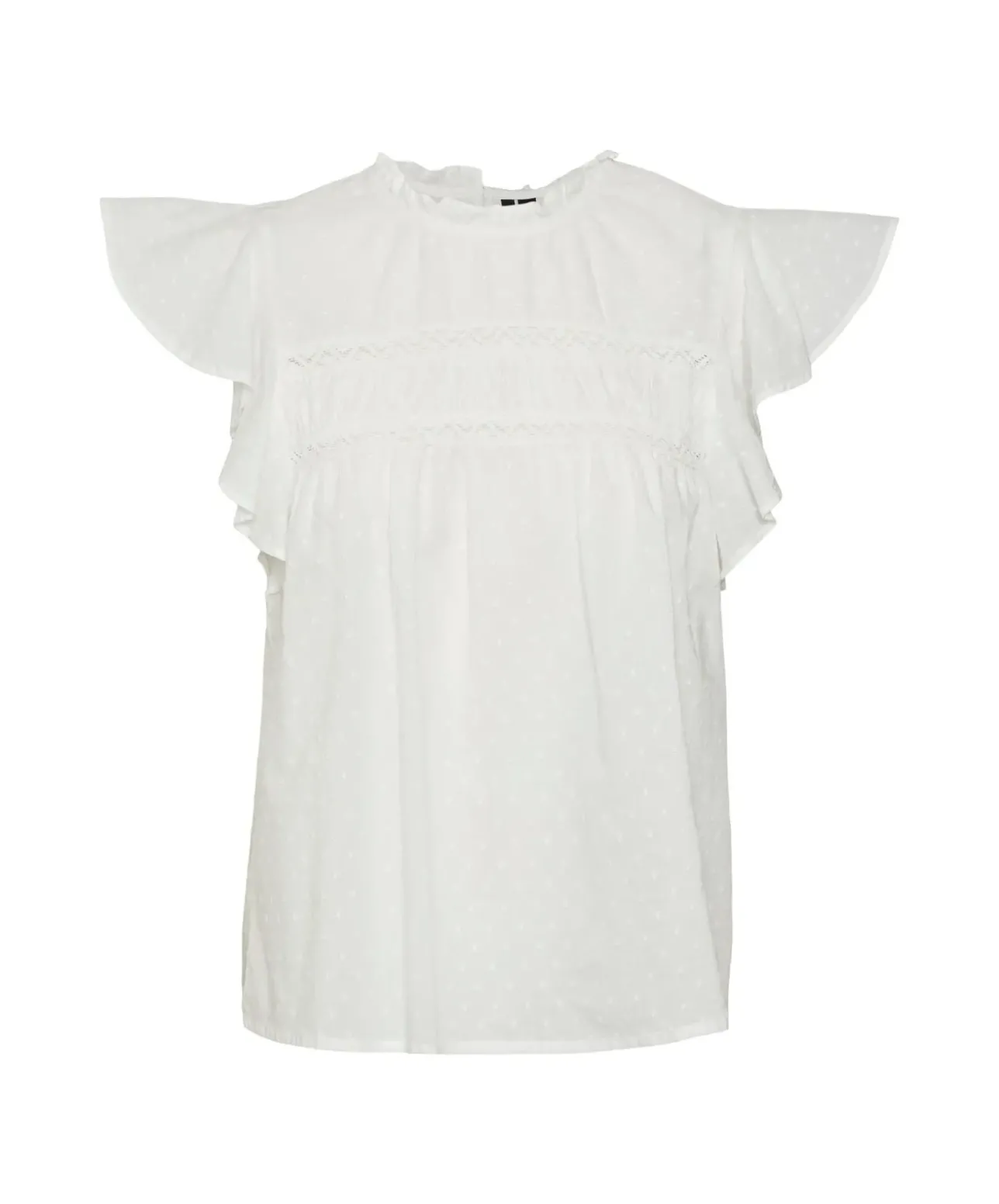 Vero Moda Blusenshirt Trine in Weiß