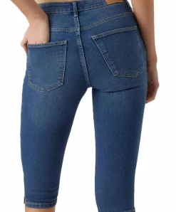Vero Moda Caprijeans June in Mittelblau