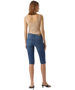 Vero Moda Caprijeans June in Mittelblau