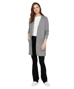 Vero Moda Cardigan Tasty mit Fronttaschen in Grau