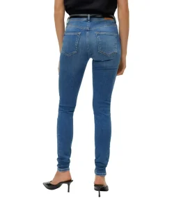 Vero Moda Damen Jeans Slim Fit LUX in blue Indigo